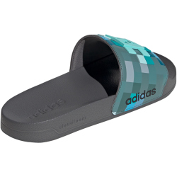adidas Adilette Shower Minecraft Badelatschen HQ2584 - grey four/grey four/grey four 46