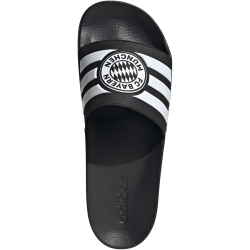 adidas FC Bayern München Adilette Shower Badelatschen KJ7030 - core black/cloud white/core black 37