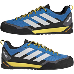 adidas TERREX Skychaser Solo Approach Wanderschuhe Herren JS4330 - ray blue/grey one/core black 42