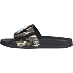 adidas Adilette Shower Logo Sandalen Kinder KI0577 - core black/chalk white/tent green 31