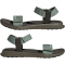 adidas TERREX Hydroterra Light Sandalen JR8403 - olive strata/tent green/shadow olive 46
