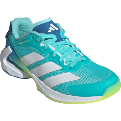 adidas Courterblast Hallenschuhe Damen KJ3669 - flash aqua/cloud white/hi-res yellow 38 2/3