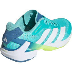adidas Courterblast Hallenschuhe Damen KJ3669 - flash aqua/cloud white/hi-res yellow 38 2/3
