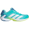 adidas Courterblast Hallenschuhe Damen KJ3669 - flash aqua/cloud white/hi-res yellow 38 2/3