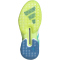 adidas Courterblast Hallenschuhe Damen KJ3669 - flash aqua/cloud white/hi-res yellow 38 2/3