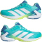 adidas Courterblast Hallenschuhe Damen KJ3669 - flash aqua/cloud white/hi-res yellow 38 2/3