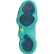 adidas Courtstabil Hallenschuhe Damen KJ3665 - flash aqua/flash aqua/dusky ink 43 1/3