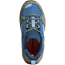 adidas TERREX AX4R Rain.Rdy Wanderschuhe Kinder JR6639 - ray blue/off white/tent green 38