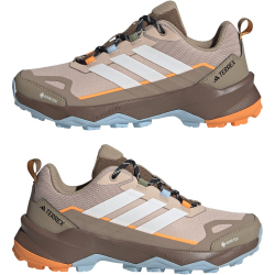 adidas TERREX Skychaser AX5 Gore-Tex Wanderschuhe Damen HP7169 - wonder taupe/off white/glow blue 39 1/3