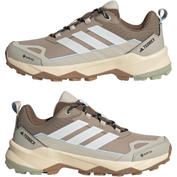 adidas TERREX Skychaser AX5 Gore-Tex Wanderschuhe JR3979 - blanch cargo/off white/wonder alumina 41 1/3