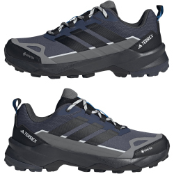 adidas TERREX Skychaser AX5 Gore-Tex Wanderschuhe JR3978 - core black/grey four/carbon 38 2/3