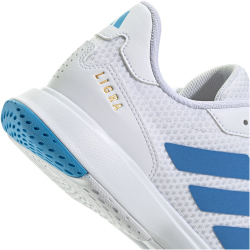 adidas Ligra 8 Handballschuhe Herren KJ3667 - cloud white/ray blue/lucid aquamarine 48 2/3