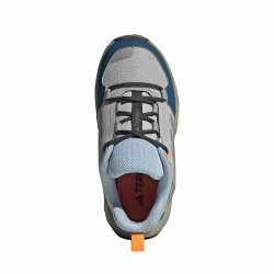 adidas TERREX AX4R Wanderschuhe Kinder JR9056 - grey two/reflective silver/glow blue 35.5