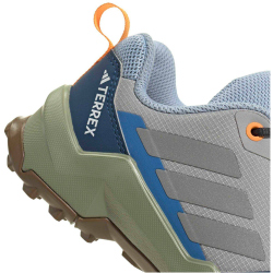adidas TERREX AX4R Wanderschuhe Kinder JR9056 - grey two/reflective silver/glow blue 35.5