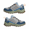 adidas TERREX AX4R Wanderschuhe Kinder JR9056 - grey two/reflective silver/glow blue 35.5