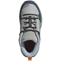 adidas TERREX AX4R Mid-Top Wanderschuhe Kinder JR6637 - grey two/reflective silver/glow blue 35.5
