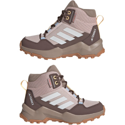 adidas TERREX AX4R Rain.Rdy Mid-Top Wanderschuhe Kinder JR6634 - blush pink/off white/ice tangerine 39 1/3