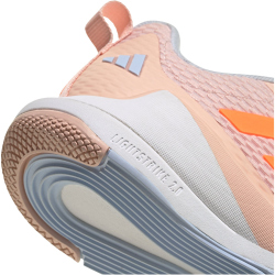 adidas Novaflight 2 Hallenschuhe Damen JR9570 - blush pink/lucid orange/cloud white 40