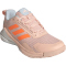 adidas Novaflight 2 Hallenschuhe Damen JR9570 - blush pink/lucid orange/cloud white 40