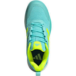 adidas Novaflight 2 Hallenschuhe Damen JR9569 - flash aqua/lucid lemon/cloud white 38 2/3