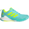 adidas Novaflight 2 Hallenschuhe Damen JR9569 - flash aqua/lucid lemon/cloud white 38 2/3