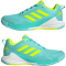 adidas Novaflight 2 Hallenschuhe Damen JR9569 - flash aqua/lucid lemon/cloud white 38 2/3