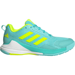 adidas Novaflight 2 Hallenschuhe Damen JR9569 - flash aqua/lucid lemon/cloud white 42
