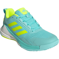 adidas Novaflight 2 Hallenschuhe Damen JR9569 - flash aqua/lucid lemon/cloud white 42