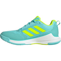 adidas Novaflight 2 Hallenschuhe Damen JR9569 - flash aqua/lucid lemon/cloud white 42