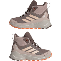 adidas TERREX Trailmaker 2 Mid Rain.Rdy Mid-Top Wanderschuhe Kinder JR9063 - Trace brown/blush pink/wonder taupe 40