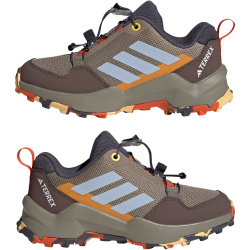 adidas TERREX AX4S Speed Lacing Wanderschuhe Kinder JR9060 - ice purple/off white/ice tangerine 38