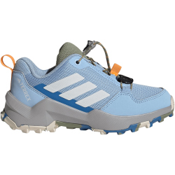 adidas TERREX AX4S Speed Lacing Wanderschuhe Kinder JR9059 - glow blue/chalk white/grey two 38