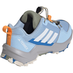 adidas TERREX AX4S Speed Lacing Wanderschuhe Kinder JR9059 - glow blue/chalk white/grey two 38