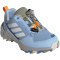 adidas TERREX AX4S Speed Lacing Wanderschuhe Kinder JR9059 - glow blue/chalk white/grey two 38