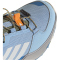 adidas TERREX AX4S Speed Lacing Wanderschuhe Kinder JR9059 - glow blue/chalk white/grey two 38