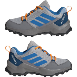 adidas TERREX AX4S Wanderschuhe Kinder JR9062 - grey two/glow blue/grey three 29