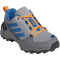 adidas TERREX AX4S Wanderschuhe Kinder JR9062 - grey two/glow blue/grey three 29