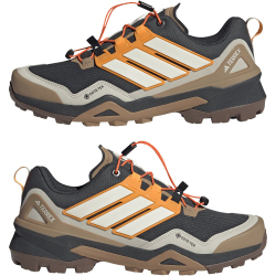 adidas TERREX Skychaser Gore-Tex Wanderschuhe Herren JR3987 - carbon/off white/pure tangerine 40
