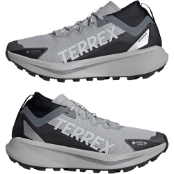 adidas TERREX Agravic Gore-Tex Trailrunning-Schuhe Herren JR9104 - grey two/cloud white/core black 44
