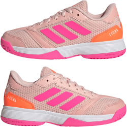adidas Ligra 8 Handballschuhe Kinder JR7122 - blush pink/lucid pink/cloud white 37 1/3