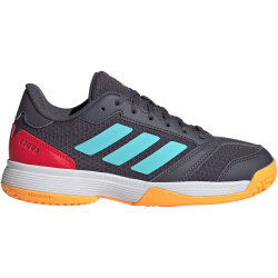 adidas Ligra 8 Handballschuhe Kinder JR7120 - aurora onix/flash aqua/semi lucid red 38 2/3