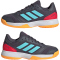 adidas Ligra 8 Handballschuhe Kinder JR7120 - aurora onix/flash aqua/semi lucid red 38 2/3