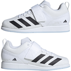 adidas Powerlift 5 Gewichtheberschuhe JP6199 - cloud white/core black/crystal sky 46