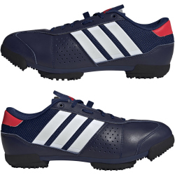 adidas Heritage Tour Rennrad Fahrradschuhe JQ9117 - dark blue/cloud white/pure ruby 45 1/3