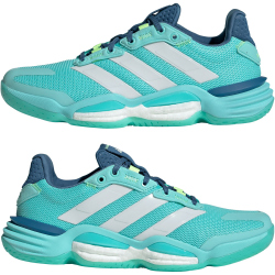 adidas Stabil 16 Indoor Hallenschuhe Damen KJ3656 - flash aqua/cloud white/dusky ink 38 2/3