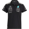 adidas Mercedes - AMG Petronas Formel 1 Team Mechaniker Poloshirt Damen KE5525 - black/white XS