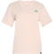 adidas Summer Slide Graphic V-Neck T-Shirt Damen KG5455 - blush pink XS