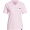 adidas Summer Slide Graphic V-Neck T-Shirt Damen KA5103 - clear pink XS