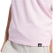 adidas Summer Slide Graphic V-Neck T-Shirt Damen KA5103 - clear pink XS