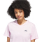 adidas Summer Slide Graphic V-Neck T-Shirt Damen KA5103 - clear pink S